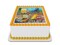 Construction vehicles Edible Icing Sheet cake topper for 1/4 Sheet cake or larger